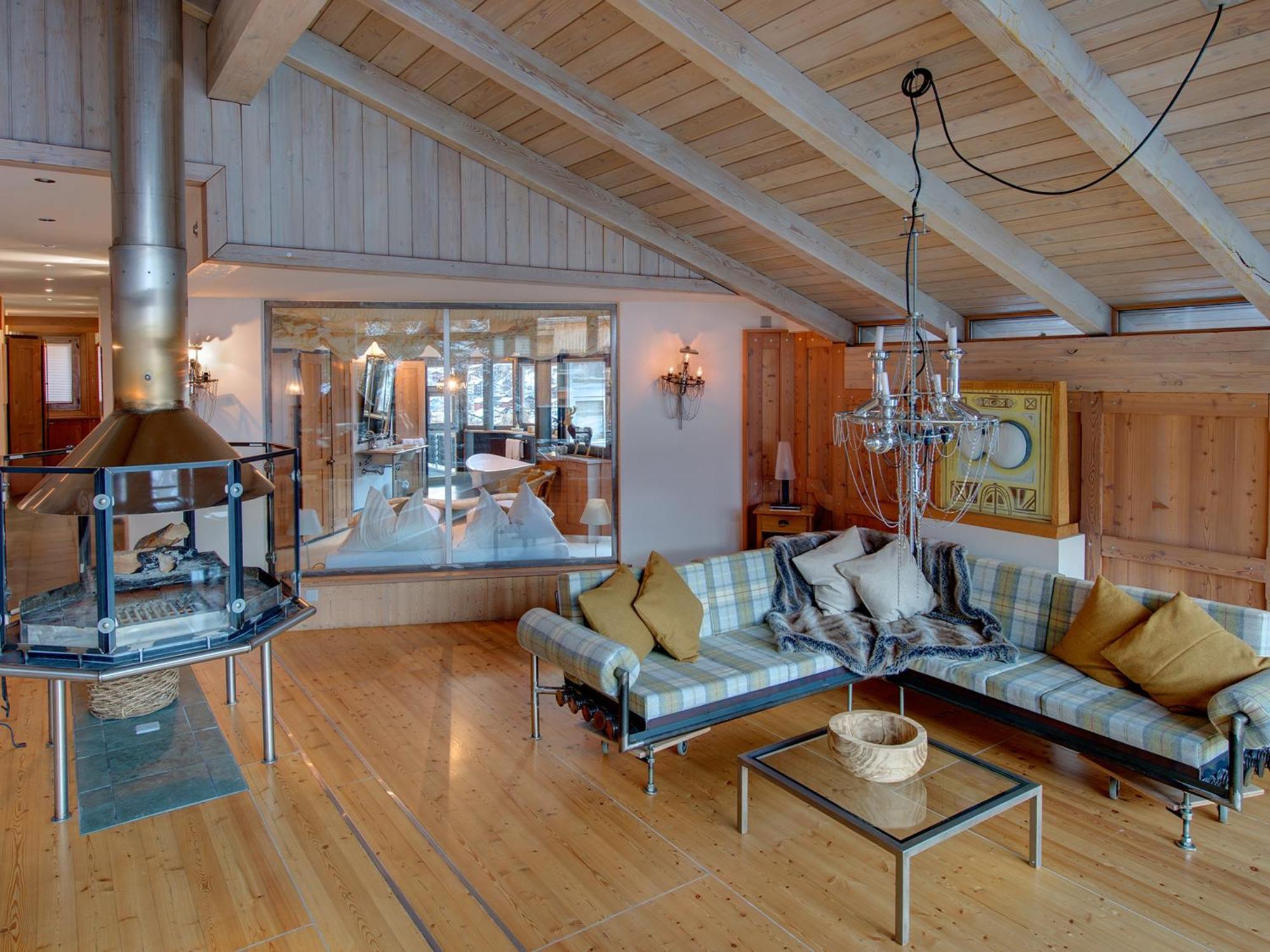 Backstage Hotel Serviced Apartments Zermatt Exterior foto