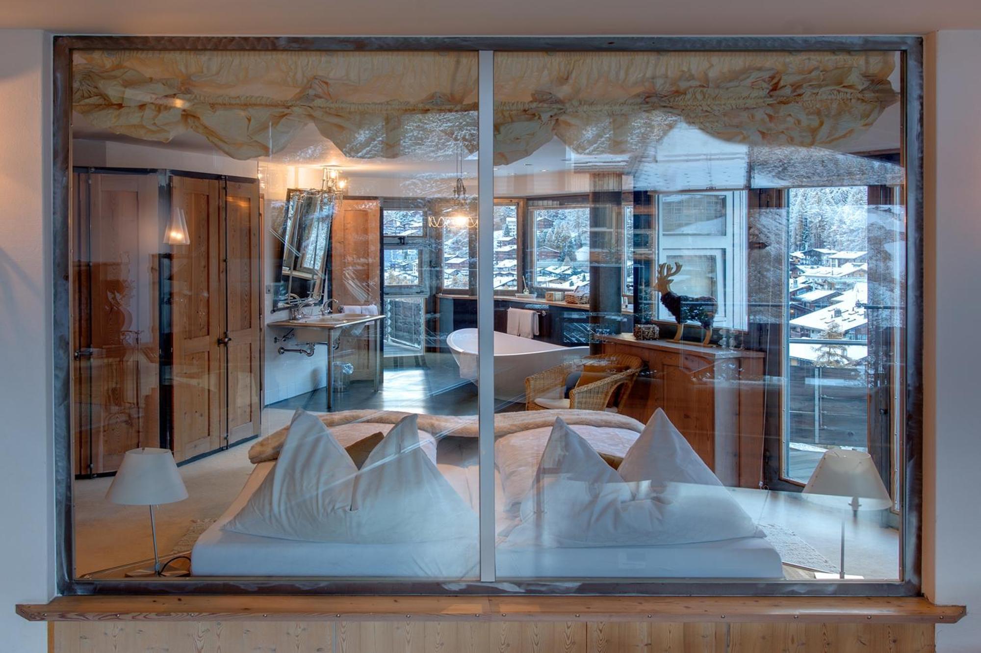 Backstage Hotel Serviced Apartments Zermatt Exterior foto