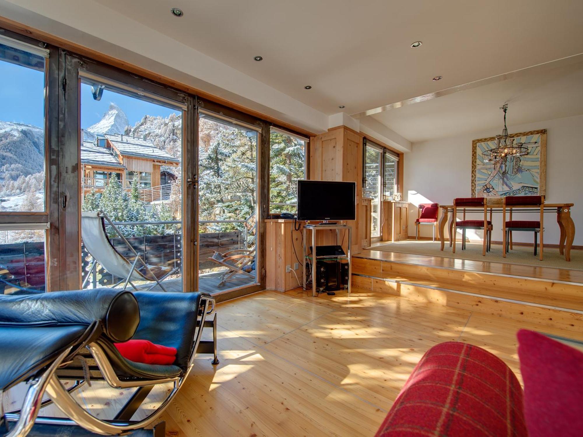 Backstage Hotel Serviced Apartments Zermatt Exterior foto